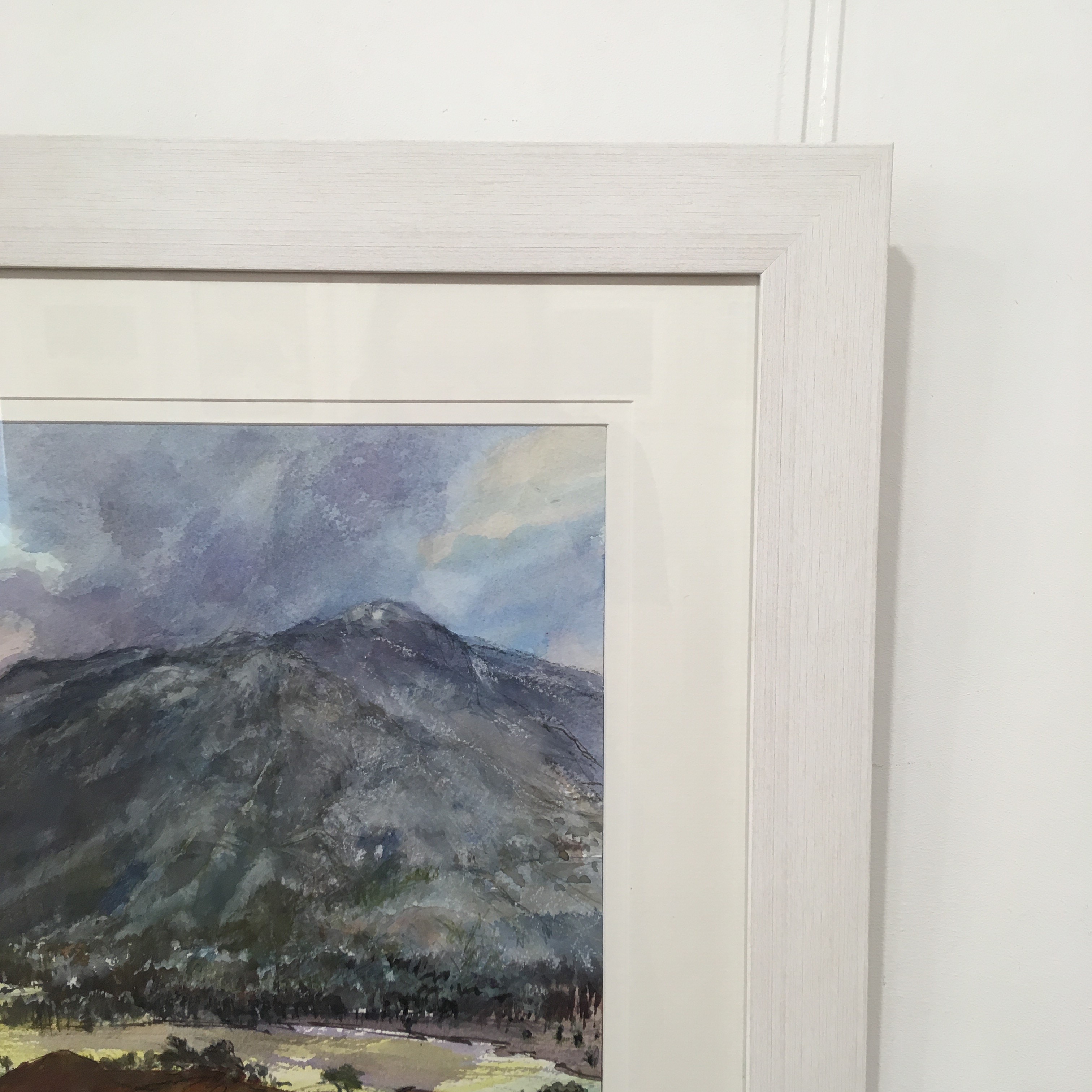 'View of Loch Tulla' by artist Julia Gurney